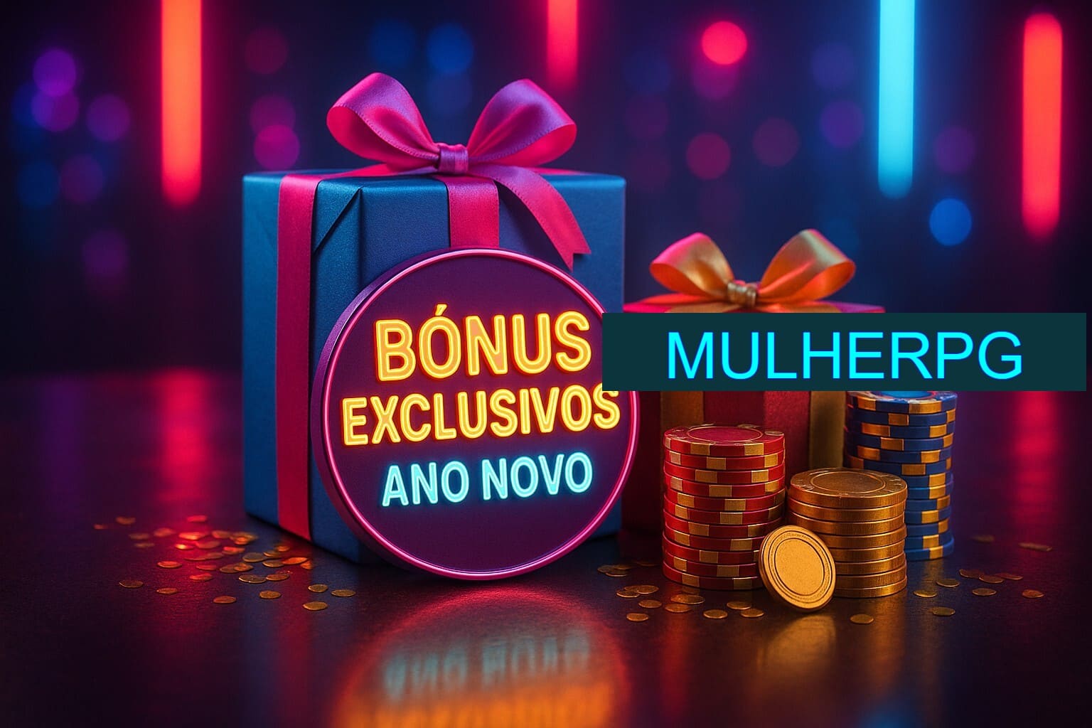 Promoções de Ano Novo no MULHERPG